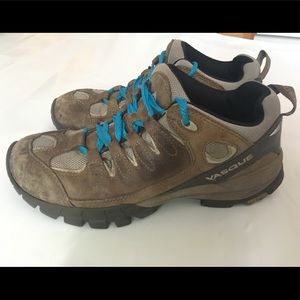 Vasque Brown Leather Trail Hiking Shoes Boots